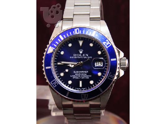 PoulaTo: submariner rolex blue dial 21 jewels  automatic